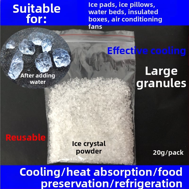 Охладителна подложка с PVC, пълнена с ледени кристали, повторно използваема за предотвратяване на прегряване