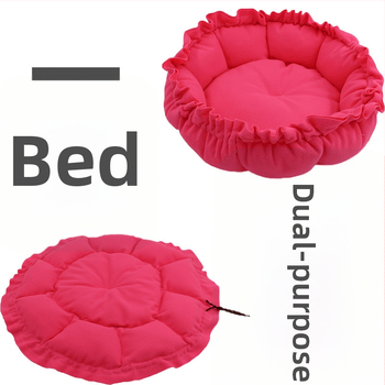 Тиквено гнездо за домашни любимци за кучета | Miyou гнездо от плат, произход Zhejiang, двуфункционално