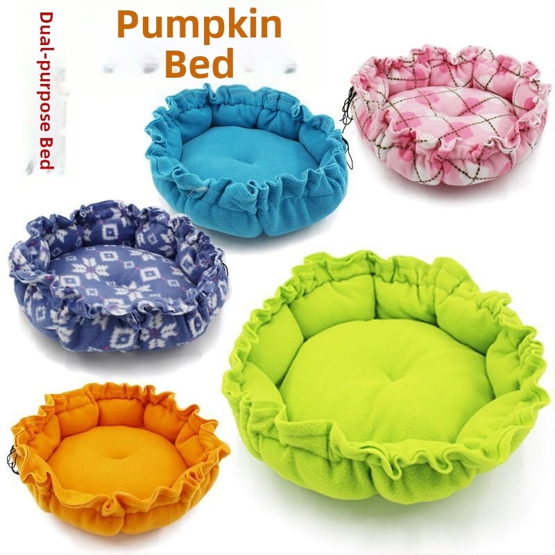 Тиквено гнездо за домашни любимци за кучета | Miyou гнездо от плат, произход Zhejiang, двуфункционално