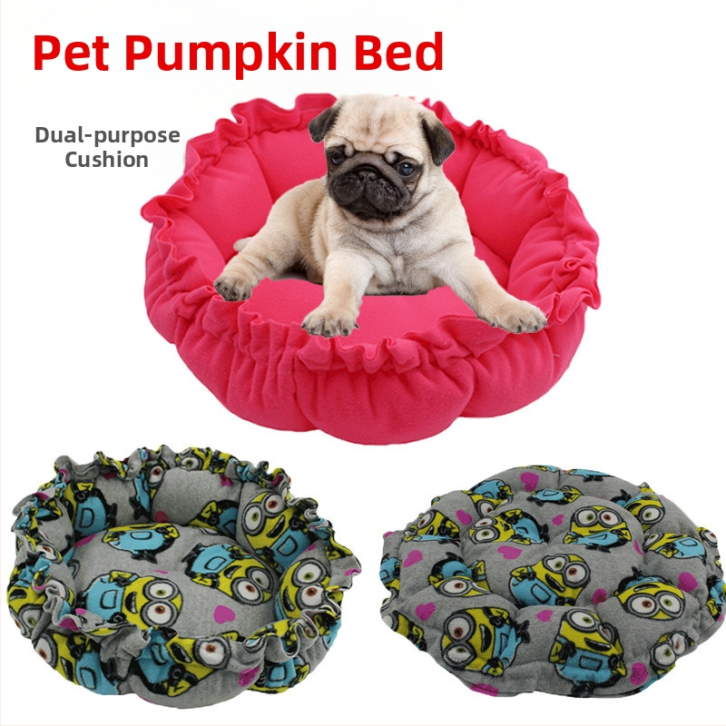 Тиквено гнездо за домашни любимци за кучета | Miyou гнездо от плат, произход Zhejiang, двуфункционално