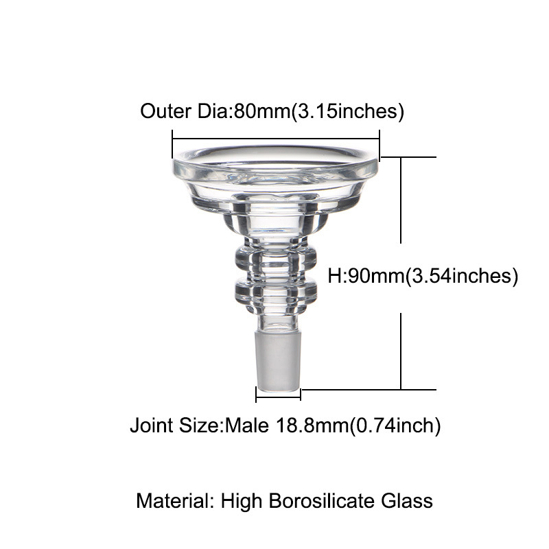 Staklena vodena lula Hookah – jednostavan modern stil, HY-PB010, HOOKAH HY