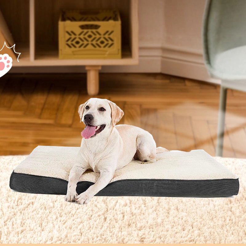 Подложка за кучешка будка — Сваляща се и миеща се, платнена подложка за кучета (Материал: платове; Категория: охлаждаща подложка; Код: 202403120001; За: кучета)