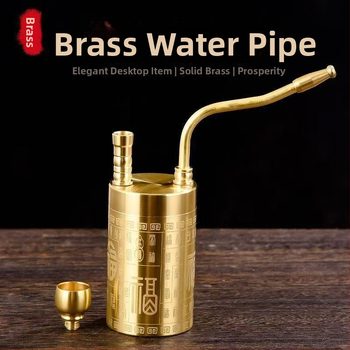 Bakrena vodena lula s filtracijom vode, višenamjenski dizajn; brend Copper Qianyi; stil Novi kineski stil