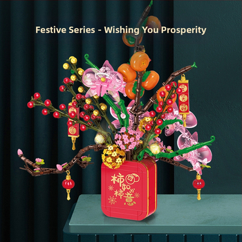 ABS plastični gradbeni blokovi – 400–800 dijelova, uzrast 7–14 godina, bez električne energije