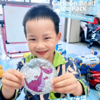 Охлаждаща подложка с гелени ледени зърна, PVC материал, цифров печат, дизайн по форма