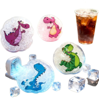 Охлаждаща подложка с гелени ледени зърна, PVC материал, цифров печат, дизайн по форма