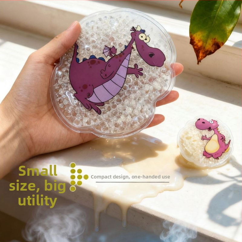 Охлаждаща подложка с гелени ледени зърна, PVC материал, цифров печат, дизайн по форма