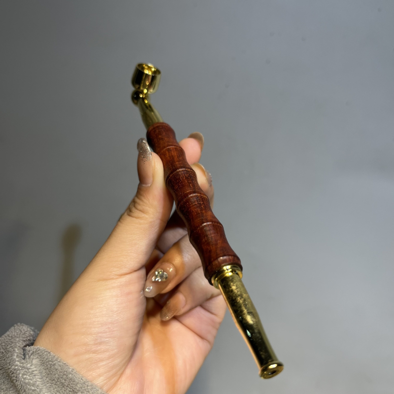 Bong od Redwood drveta, kružni bambus spoj, moderni jednostavni stil