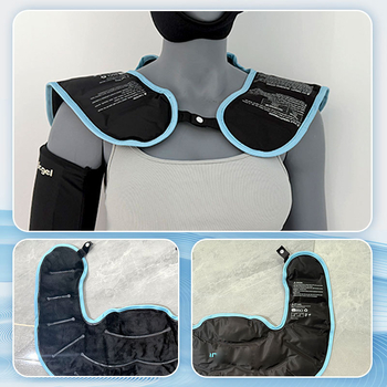 Ледена подложка с мек гел за топло- и студена терапия, найлонова тъкан, универсално приложение