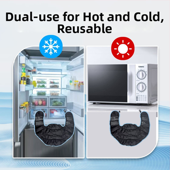 Ледена подложка с мек гел за топло- и студена терапия, найлонова тъкан, универсално приложение