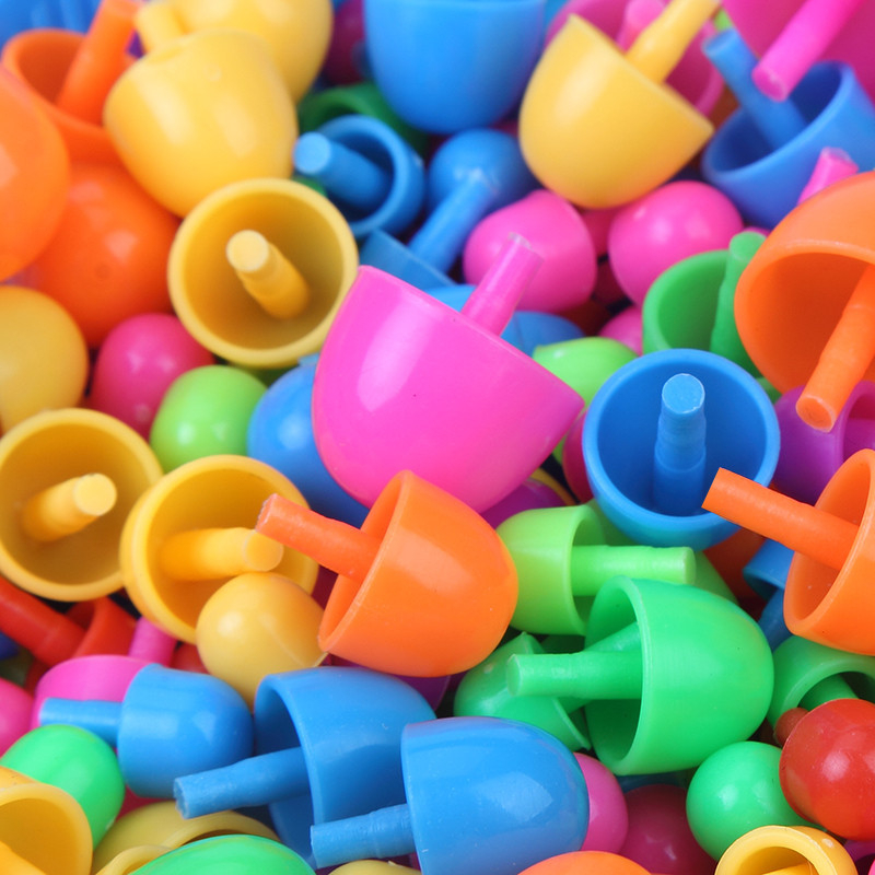3D puzzle ploča za djecu 3–6 godina, edukativni blokovi s gljivičnim klinovima (MGD-001, plastika, DIY)