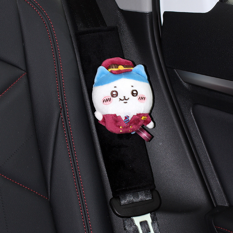 Usachi Cartoon Pokrivač Ramena Sigurnosnog Pasa za Auto, Poliester, 60 g, Crtani Stil, Unutarnja Dekoracija