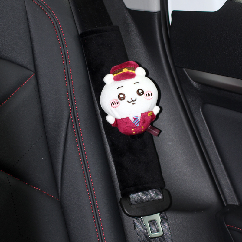 Usachi Cartoon Pokrivač Ramena Sigurnosnog Pasa za Auto, Poliester, 60 g, Crtani Stil, Unutarnja Dekoracija