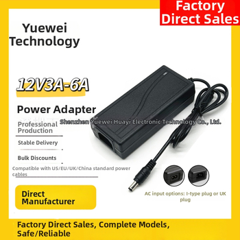 Napájací adaptér 12V 3A/4A/5A pre LCD displeje, monitory, set-top boxy a systémy monitorovania