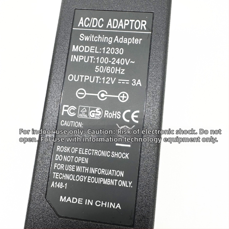 Napájací adaptér 12V 3A/4A/5A pre LCD displeje, monitory, set-top boxy a systémy monitorovania