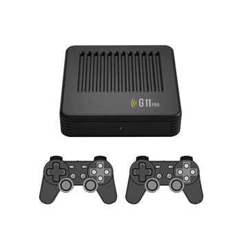 Consolă de jocuri pentru TV de casă cu sistem dual, set-top box, 4K HD, Android, 64GB, controlere fără fir