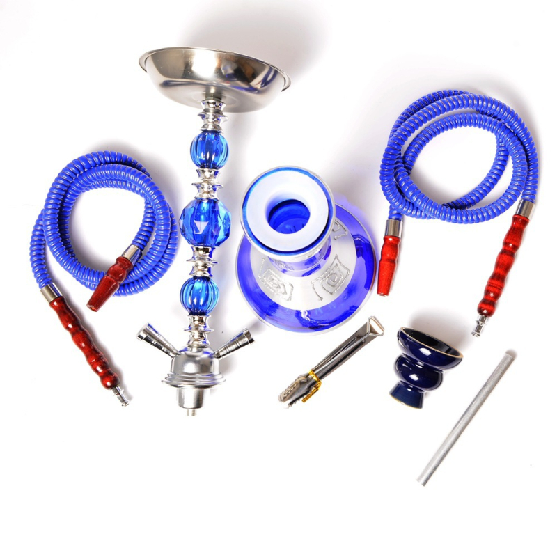 Vodena lula s dvostrukim cijevima, velika arapska shisha, moderan minimalistički stil, ponovo upotrebljiva, Rongyang Ry005