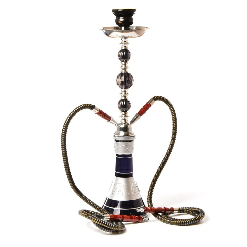 Vodena lula s dvostrukim cijevima, velika arapska shisha, moderan minimalistički stil, ponovo upotrebljiva, Rongyang Ry005