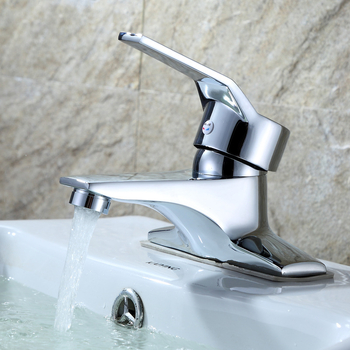 Bakreni miješalica za umivaonik s toplom i hladnom vodom, keramički jezgreni ventil, radni raspon 0–90°C, nazivni tlak 0,8–1,2 MPa