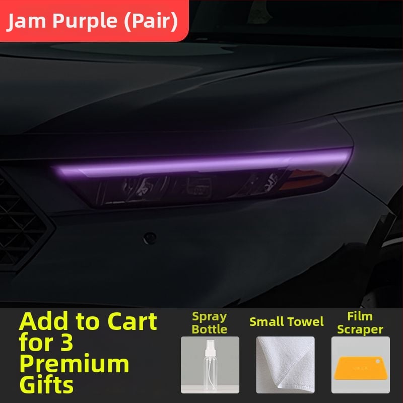 Филм за смяна на цвета на фаровете за Honda Accord 2023-2025, декоративна лепенка за дневни светлини.