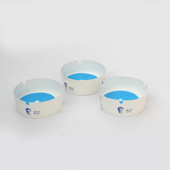 Jednokratna papirnata pepeljara – pjenasta, brzo gasi dim i apsorbira pepeo (Materijal: Papir; Kutija s 60 kom.)