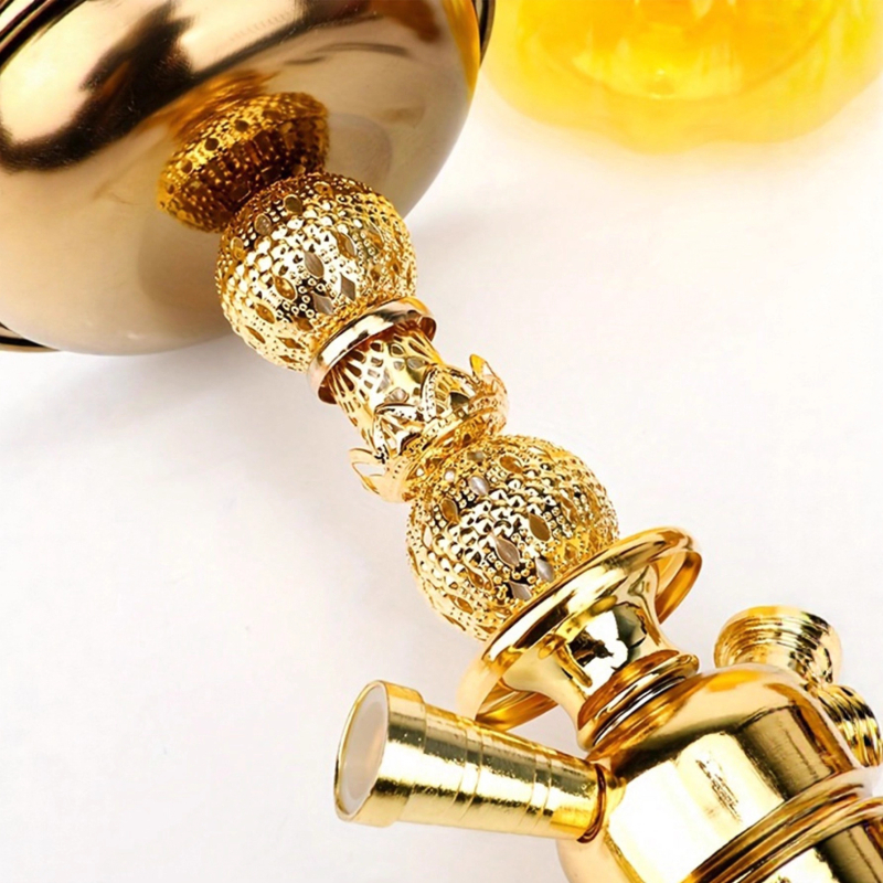 Shisha posuda s dvostrukim cijevima, metal – Yingtai, Zhejiang, prilagodljiva i ovlaštena privatna marka