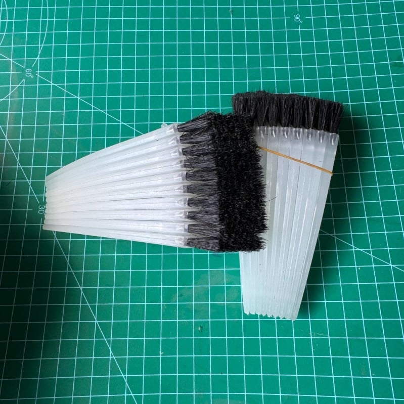 Četka za cipele s protukliznim dizajnom, dlačice od konjske grive, moderni minimalistički dizajn