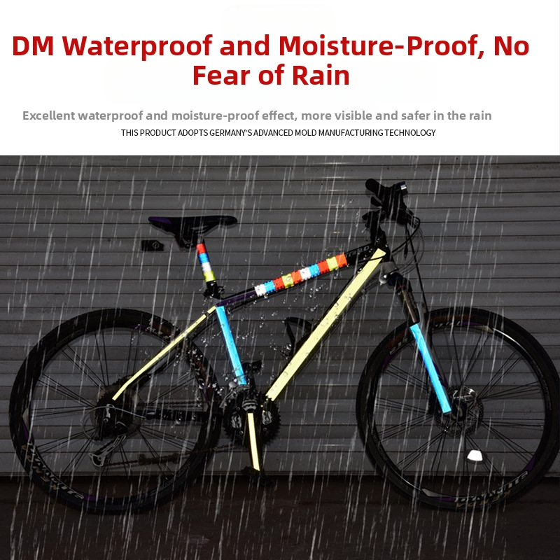 Dm/Daoming Каросерийни рефлекторни лепенки, акрил, ромбов модел, монтаж с лепило