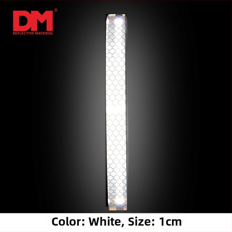 Dm/Daoming Каросерийни рефлекторни лепенки, акрил, ромбов модел, монтаж с лепило