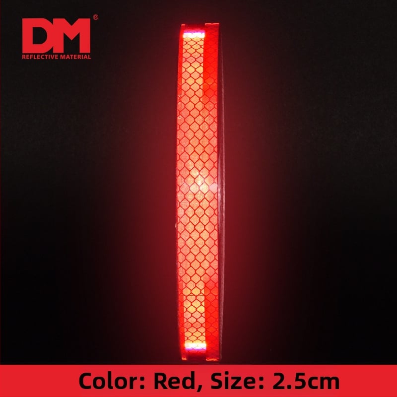 Dm/Daoming Каросерийни рефлекторни лепенки, акрил, ромбов модел, монтаж с лепило