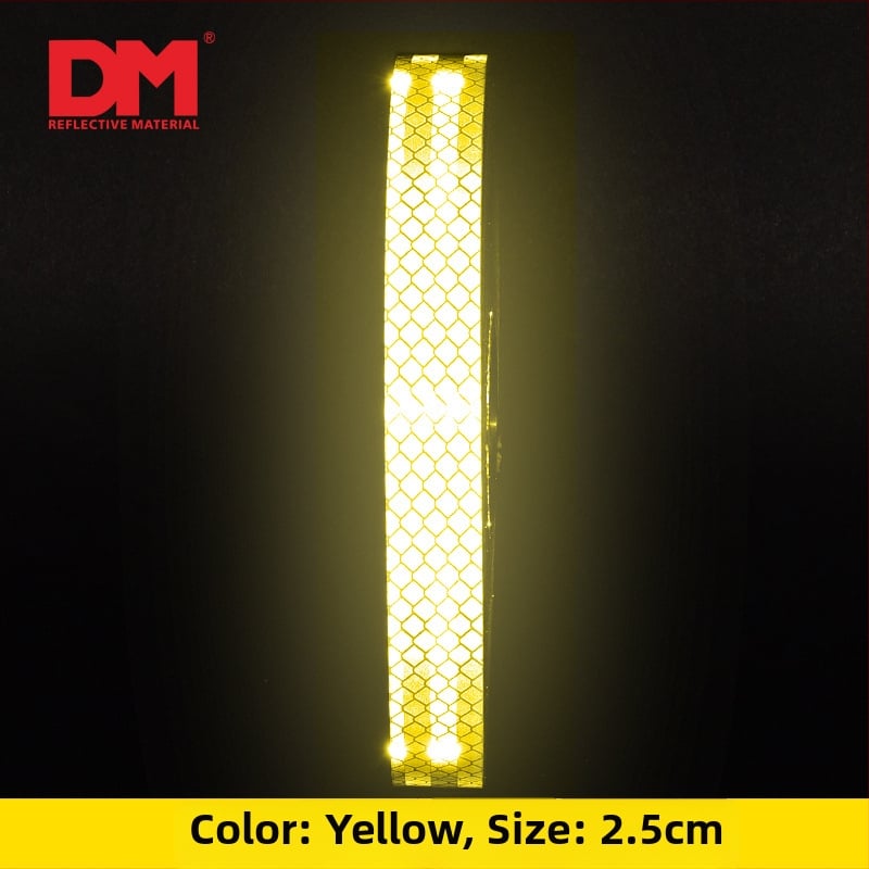 Dm/Daoming Каросерийни рефлекторни лепенки, акрил, ромбов модел, монтаж с лепило