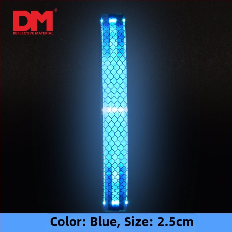 Dm/Daoming Каросерийни рефлекторни лепенки, акрил, ромбов модел, монтаж с лепило