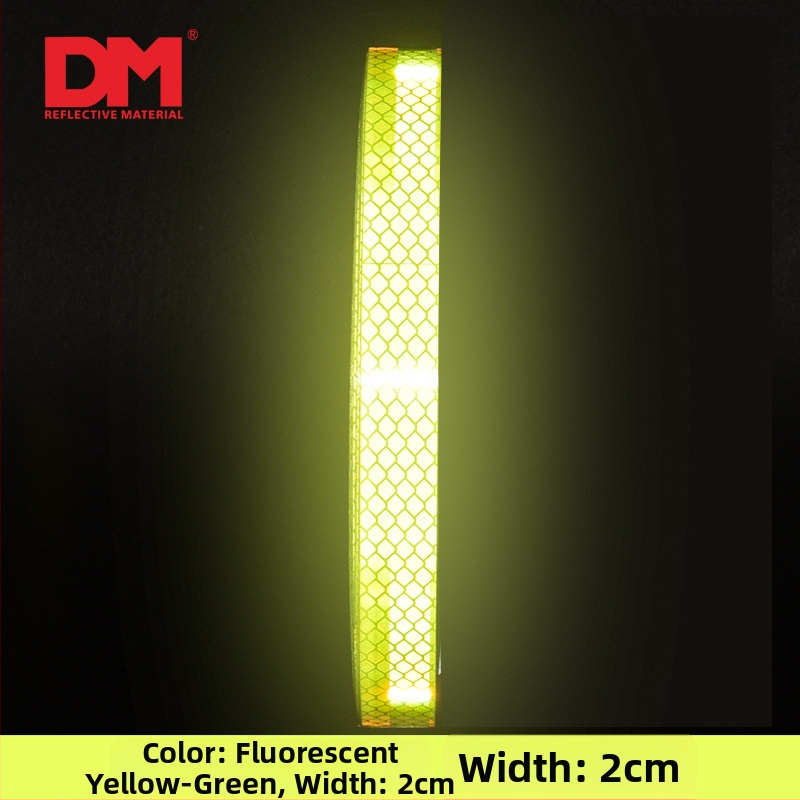 Dm/Daoming Каросерийни рефлекторни лепенки, акрил, ромбов модел, монтаж с лепило