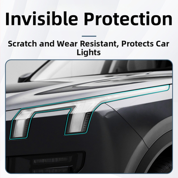 Филм за фарове за Lynk & Co 900, TPU материал, DRL филм, прозрачен