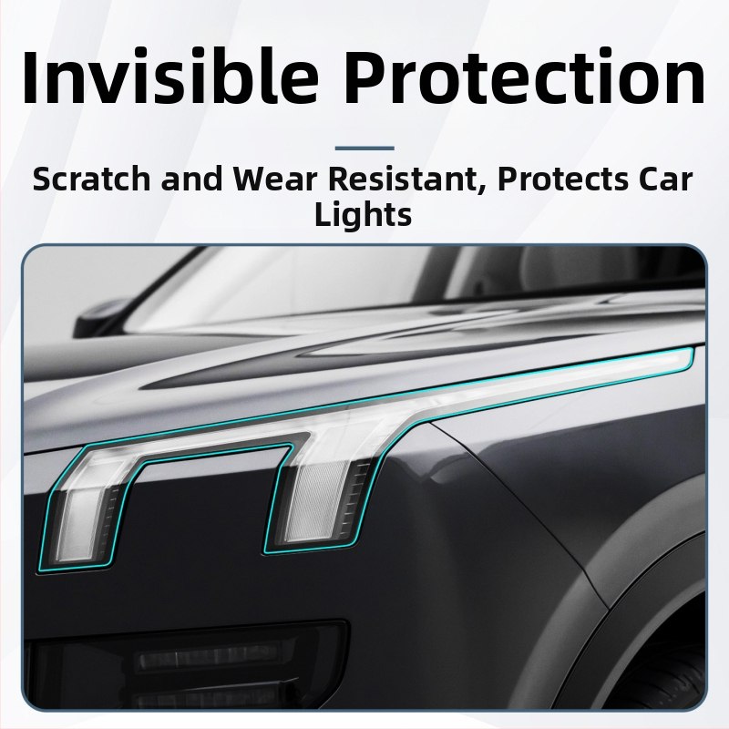 Филм за фарове за Lynk & Co 900, TPU материал, DRL филм, прозрачен