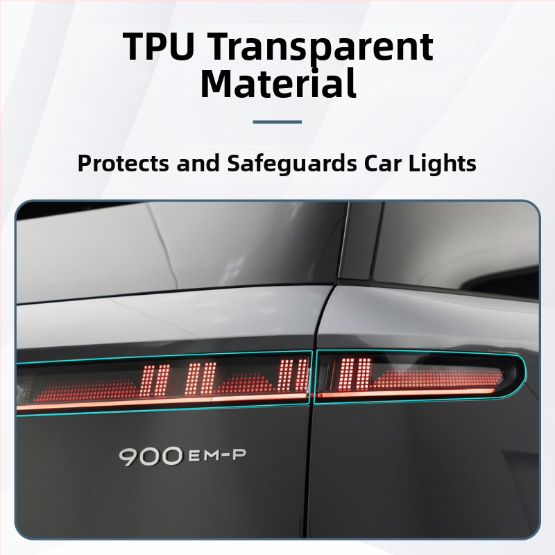 Филм за фарове за Lynk & Co 900, TPU материал, DRL филм, прозрачен