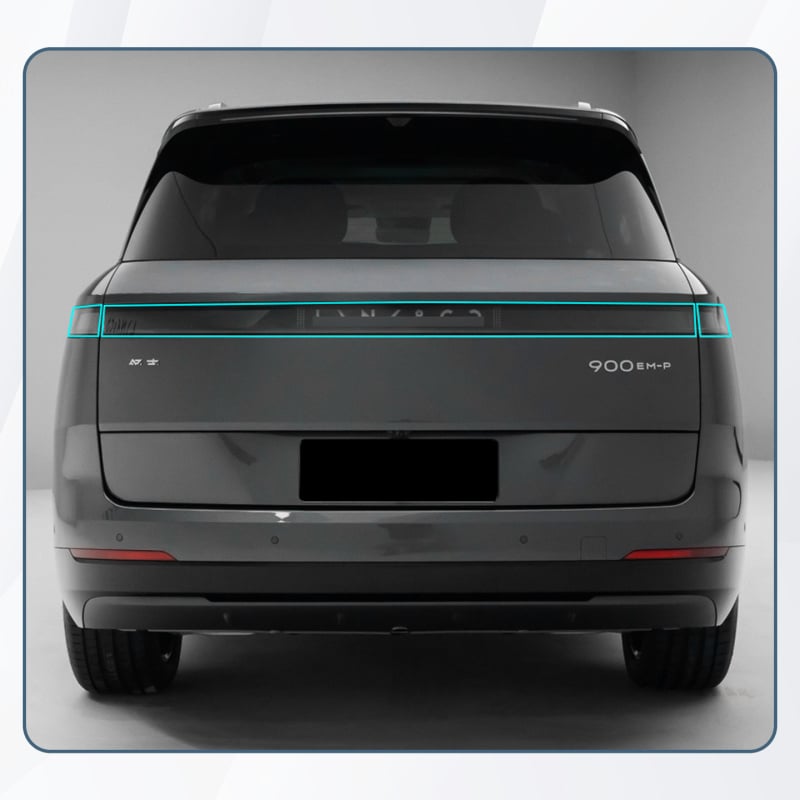 Филм за фарове за Lynk & Co 900, TPU материал, DRL филм, прозрачен