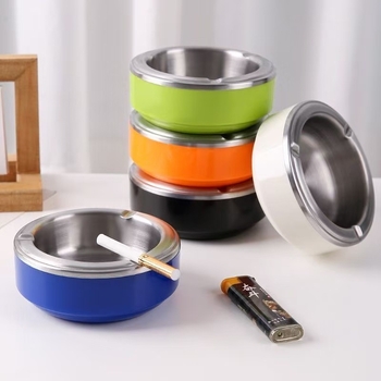 Cenușar din plastic — reutilizabil, personalizabil, stil simplu; potrivit pentru cadouri de afaceri și promoții