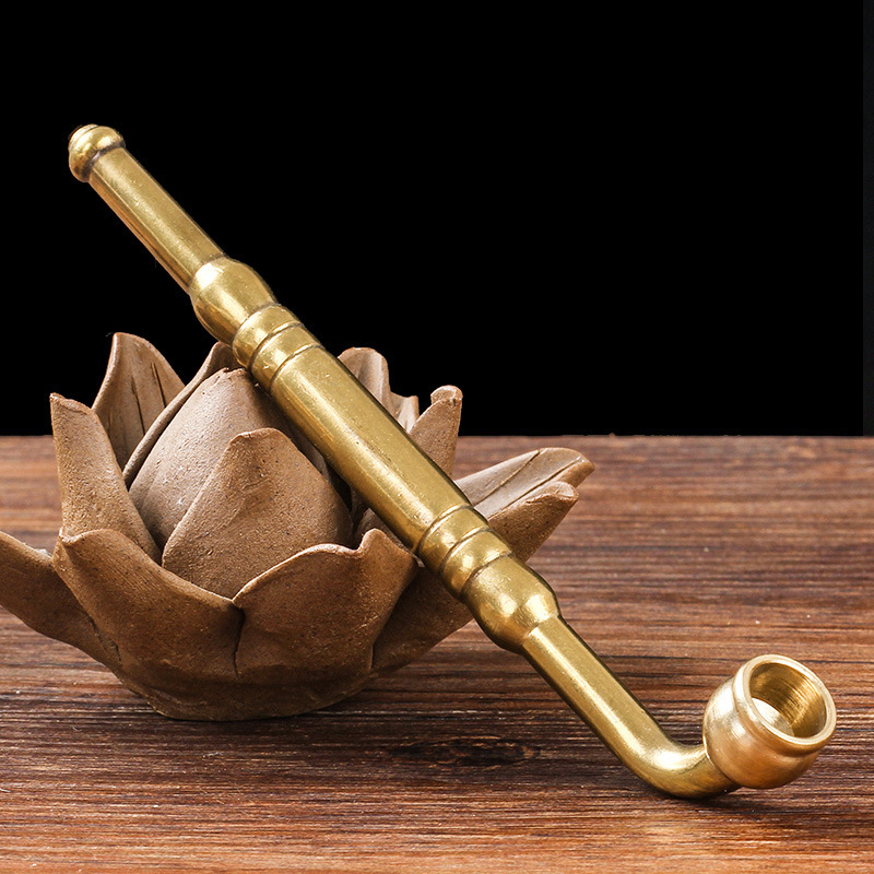 Pipă metalică cu personalizare și imprimare de logo, cadou potrivit pentru persoanele în vârstă