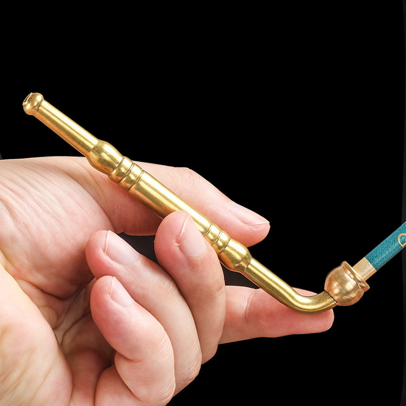 Pipă metalică cu personalizare și imprimare de logo, cadou potrivit pentru persoanele în vârstă