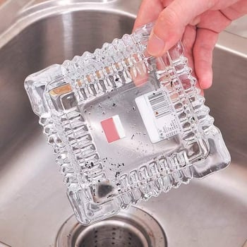 Lizun kvadratni stakleni pepeljak – kutija 48 komada