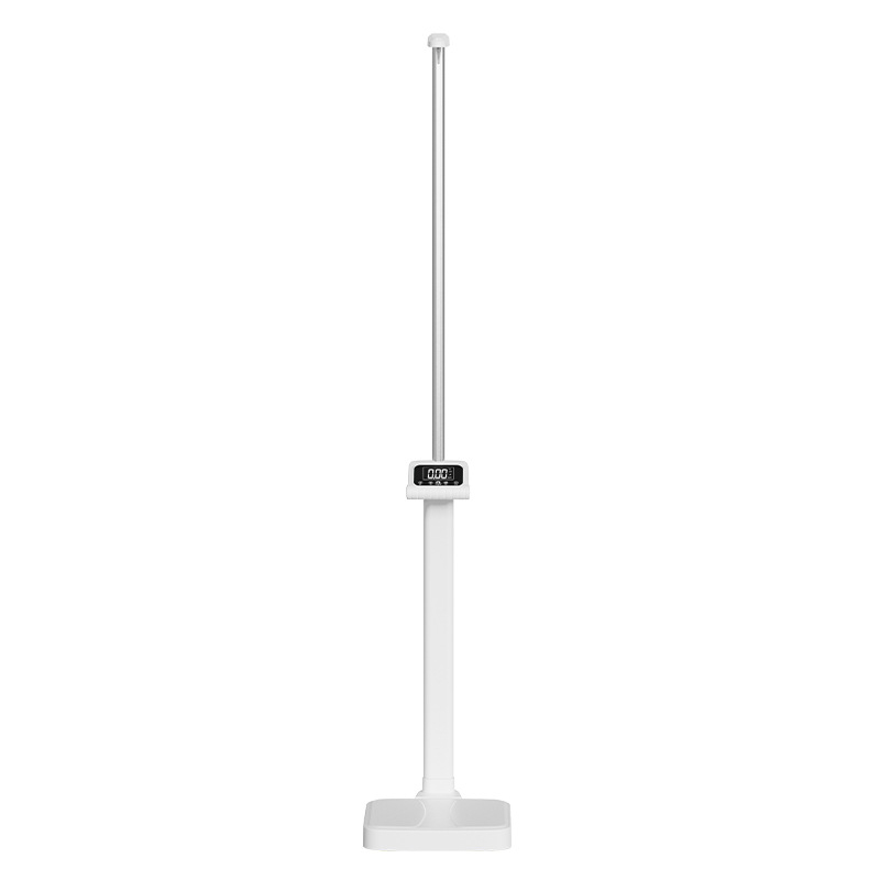 Ultrazvučne ljestvice visine i težine s glasovnim najavama, mjere visinu, težinu i postotak tjelesne masti, raspon visine 90–200 cm, nosivost do 203 kg, USB napajanje, glasovne najave na kineskom i engleskom (uključeno/isključeno)
