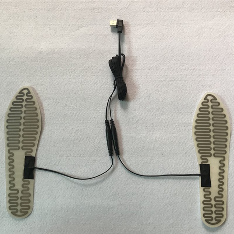 Електрически загряващи стелки – USB захранване, 5V нагрев, метални нагреватели,унисекс, за пантофи/домашни обувки