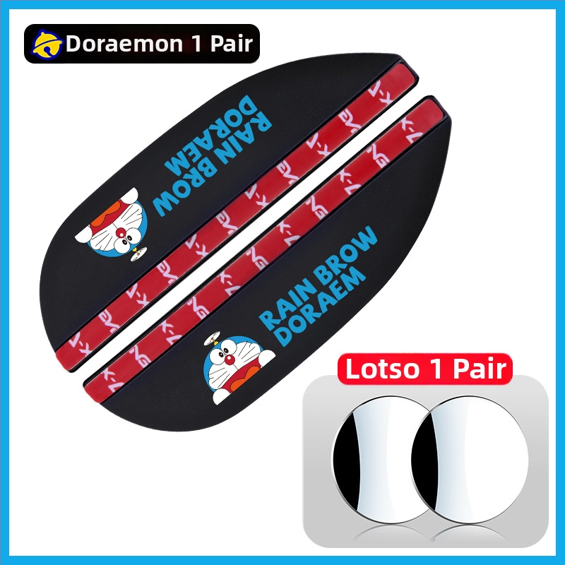 Ochrana proti dažďu pre spätné zrkadlo auta - Univerzálna kompatibilita, PVC materiál, Protiškrabaniu, Odolné voči opotrebeniu