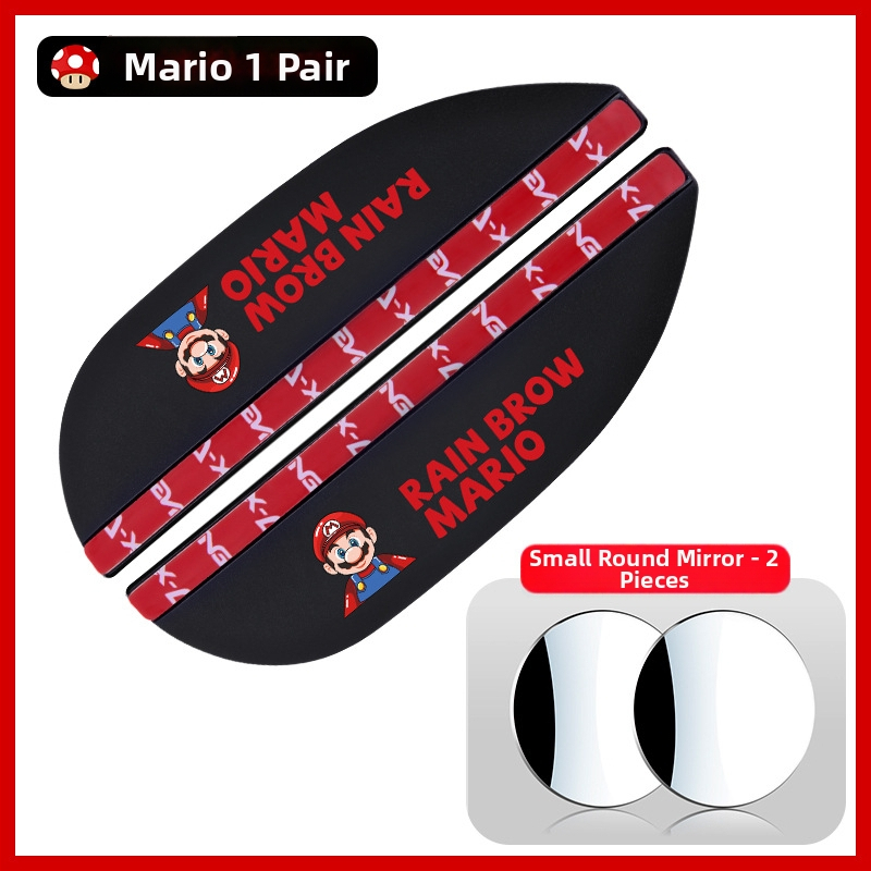 Ochrana proti dažďu pre spätné zrkadlo auta - Univerzálna kompatibilita, PVC materiál, Protiškrabaniu, Odolné voči opotrebeniu