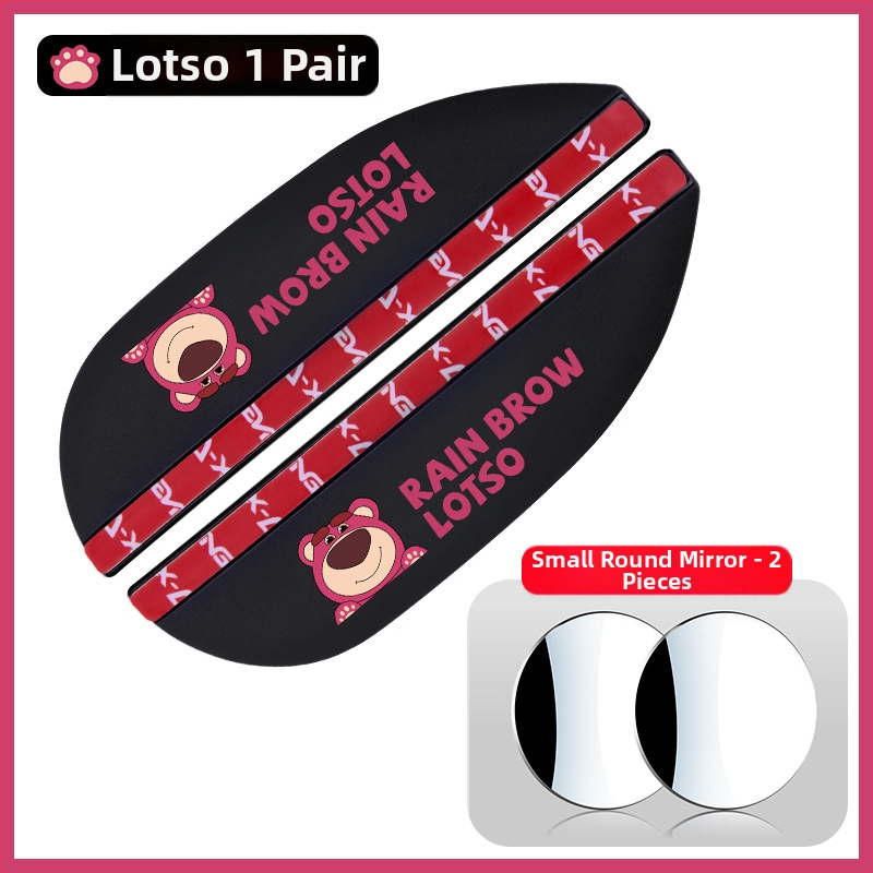 Ochrana proti dažďu pre spätné zrkadlo auta - Univerzálna kompatibilita, PVC materiál, Protiškrabaniu, Odolné voči opotrebeniu