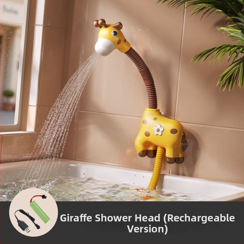 TUMAMAKIDS Jucărie de baie pentru bebeluți – animale, joc de apă și duș (0-2 ani)