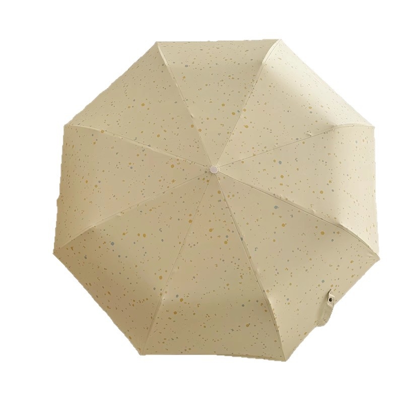 Automatski ženski kišobran, 8 rebara, vinil tkanina, UV zaštita, čelični štap, polumjer 48–53 cm