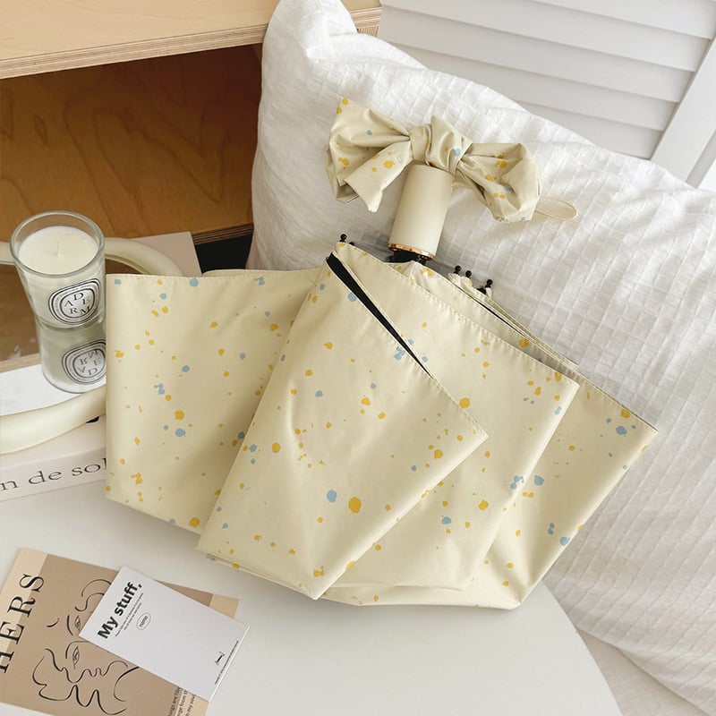 Automatski ženski kišobran, 8 rebara, vinil tkanina, UV zaštita, čelični štap, polumjer 48–53 cm