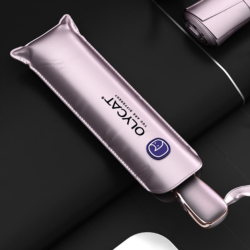 Sunčanik s automatskim otvaranjem, trostruki sklop, aluminijski okvir sa 6 rebara, tkanina 210T, UPF 50+, lagana 260 g